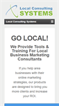 Mobile Screenshot of localconsultingsystems.com