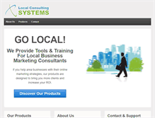 Tablet Screenshot of localconsultingsystems.com